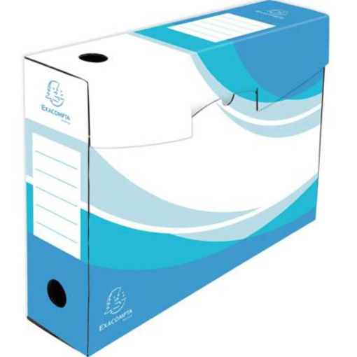 Picture of EXACOMPTA ARCHIVE BOX KRAFT 25X33CM BLUE